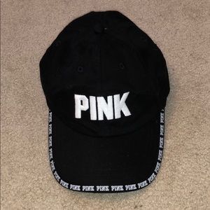 victoria’s secret PINK baseball hat- black